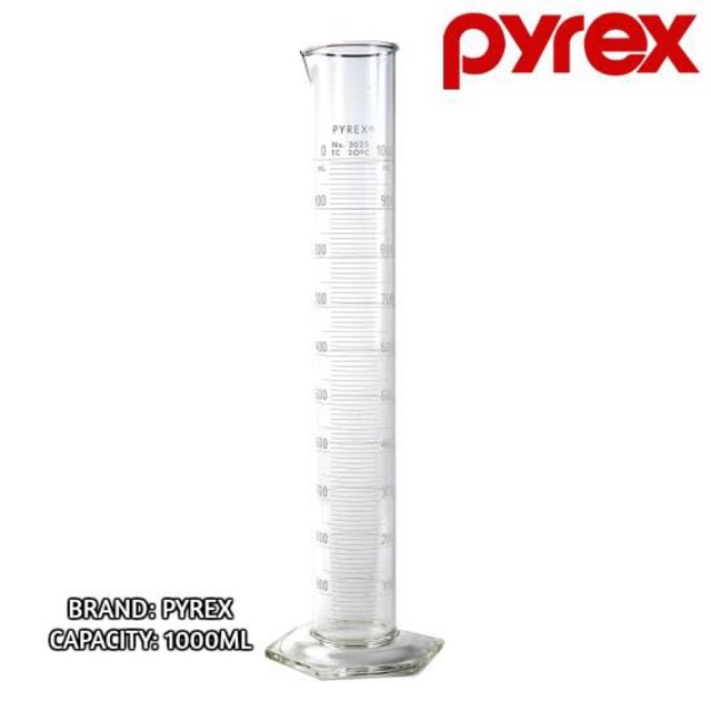 Pyrex Graduated Cylinder 1000ml Shopee Philippines
