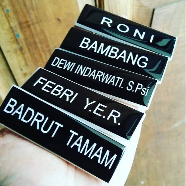 Nametag Chest Nametag Shopee Philippines