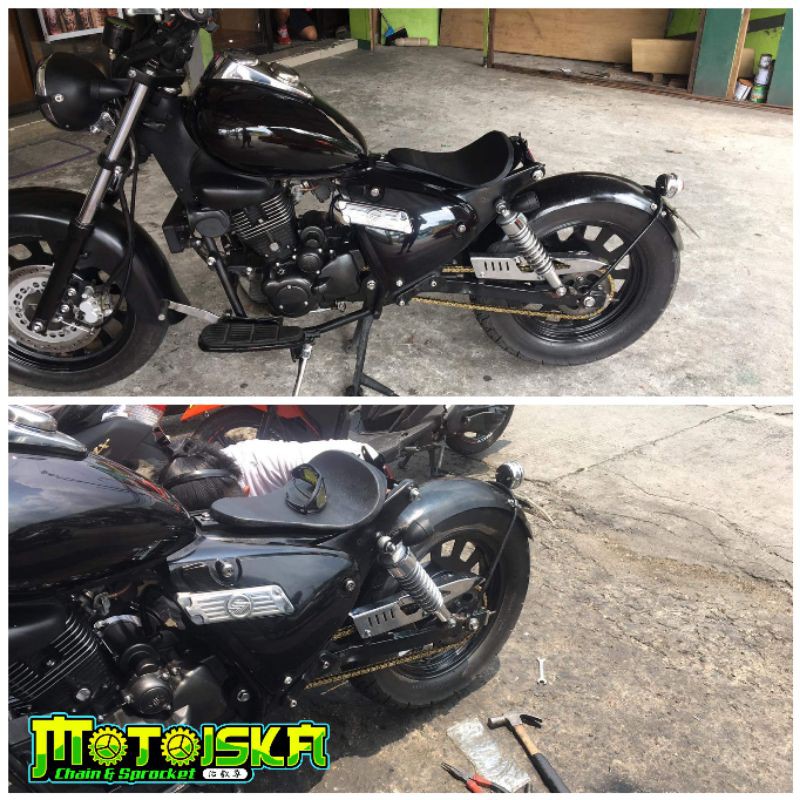 keeway superlight 200 modified