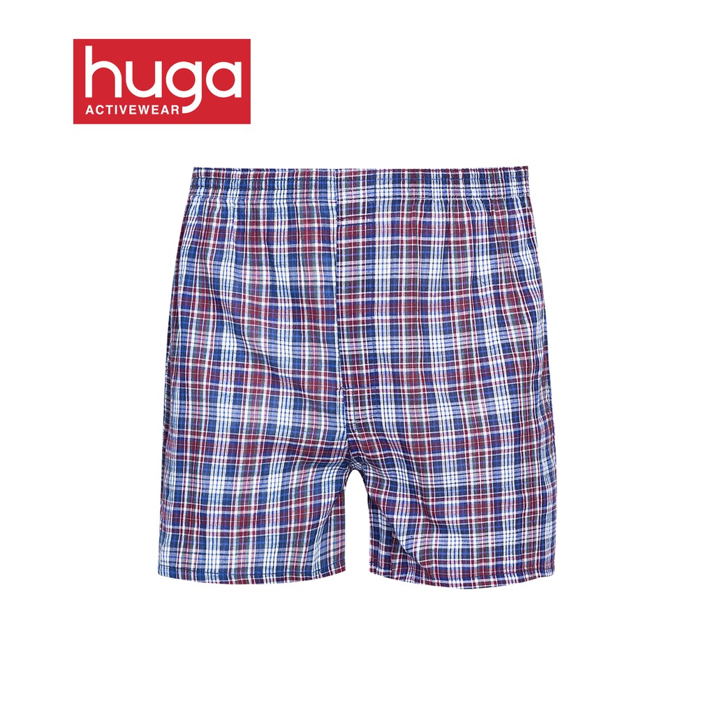 woven cotton boxer shorts