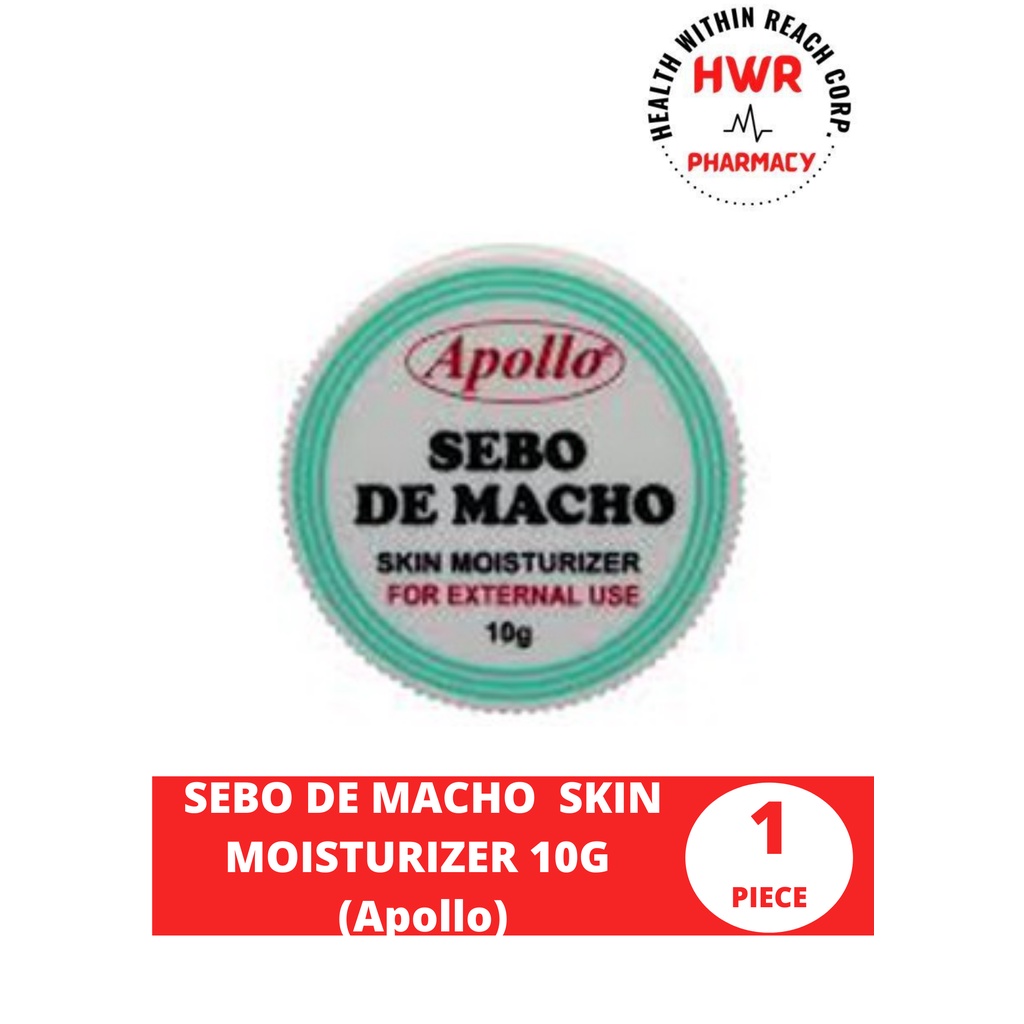 SEBO DE MACHO SKIN MOISTURIZER 10G (Apollo) Shopee Philippines