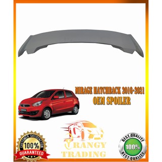 Mitsubishi Mirage Hatchback 2016 to 2021 OEM Spoiler without Brake