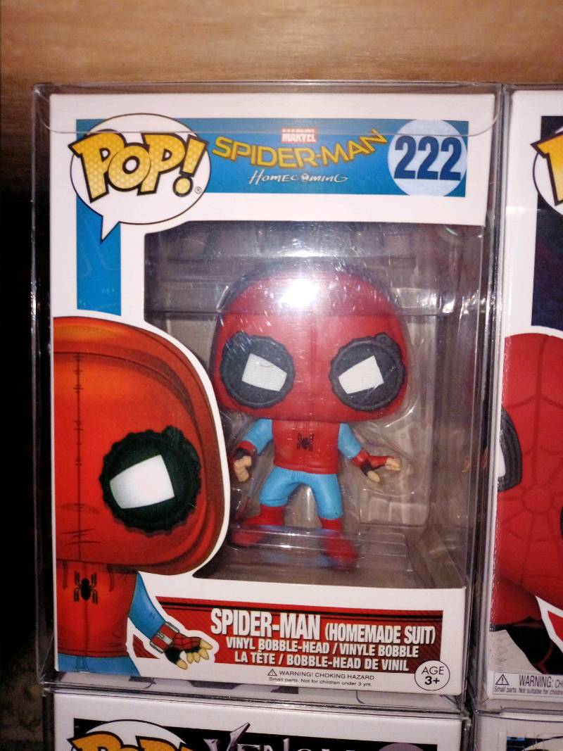 FUNKO POP 222 Marvel Spider-man Peter Parker Home Coming Vinyl Figure Toy |  Shopee Philippines