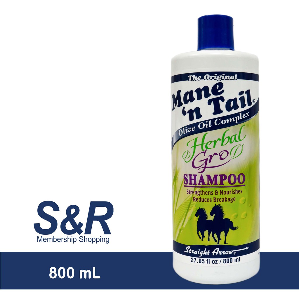 The Original Mane 'N Tail Herbal Gro Shampoo 800 mL Shopee Philippines