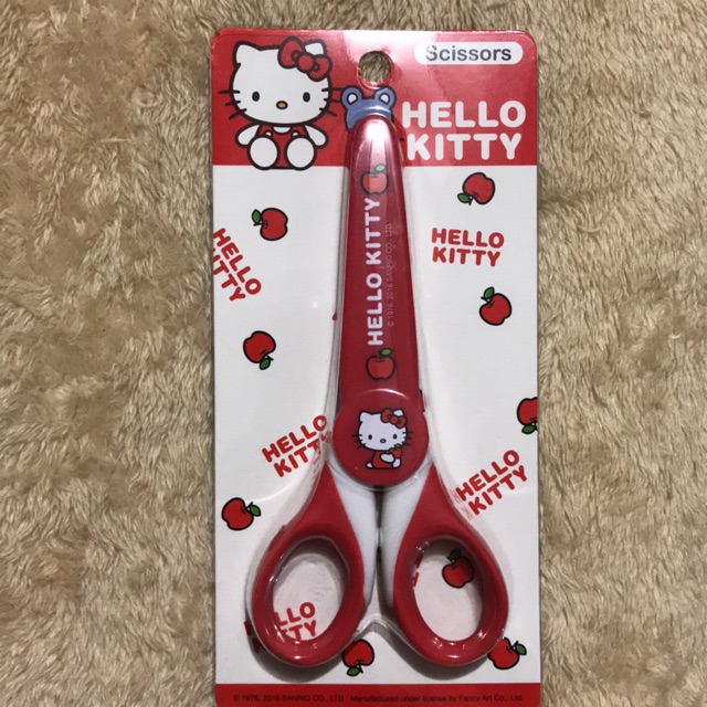 Hello Kitty Scissors Red Cover Shopee Philippines