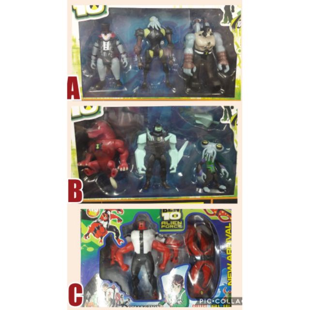 ben 10 toy figures