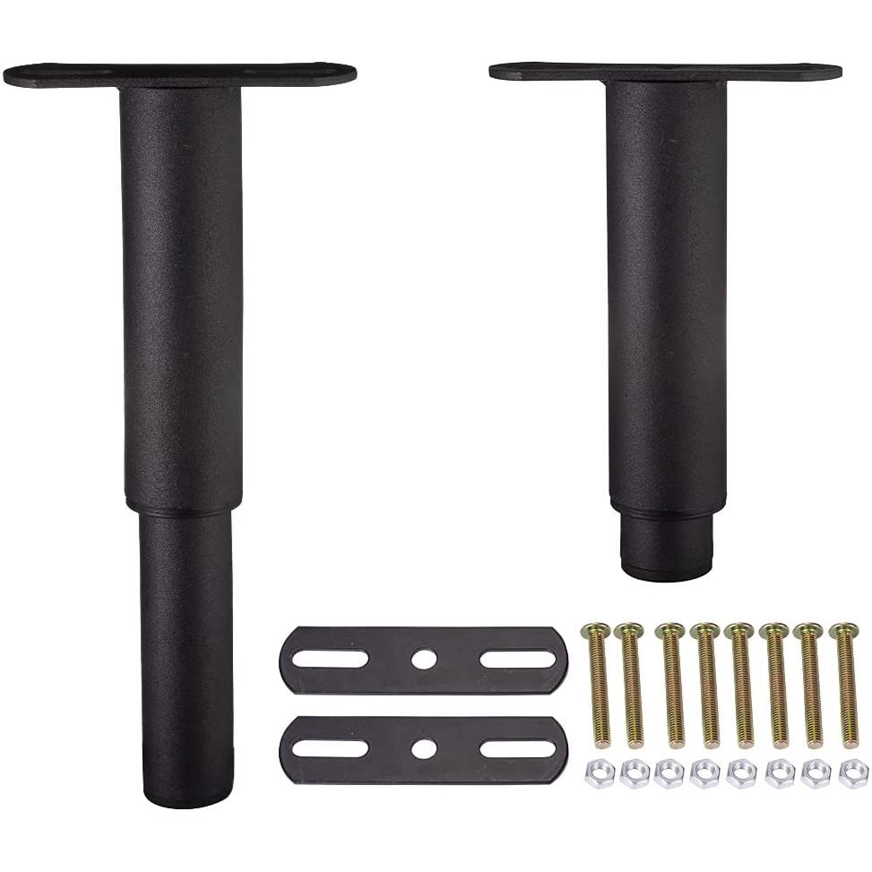 Adjustable Height Round Center Support Legs for Bed Frame Sofa