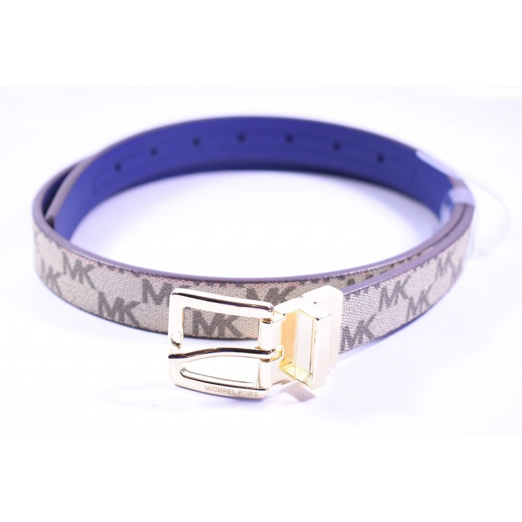 michael kors belt navy