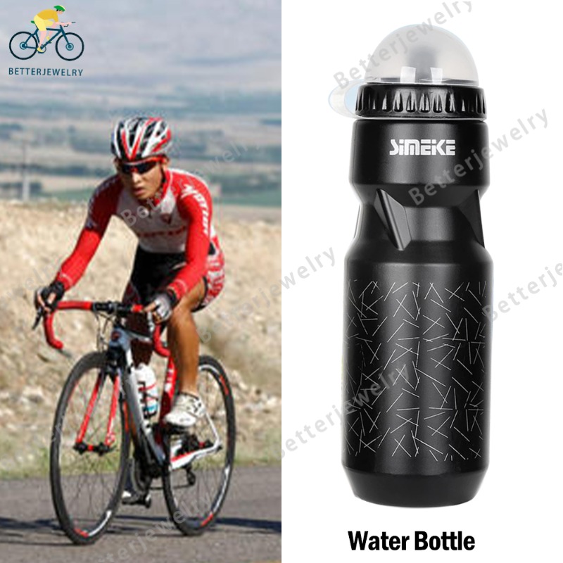 750ML Mountain Bike Bottle Cup Bicycle Cycling Sports Portable Black