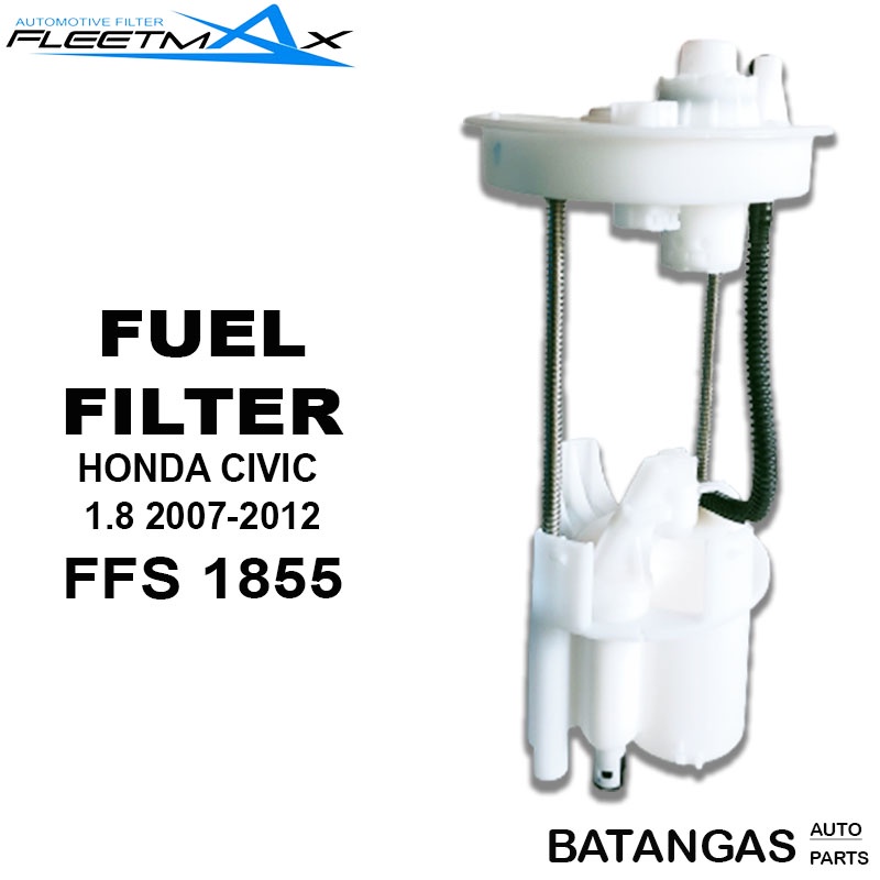 FLEETMAX FUEL FILTER FOR HONDA CIVIC 1.8 20072012 PART NO. FFS 1855