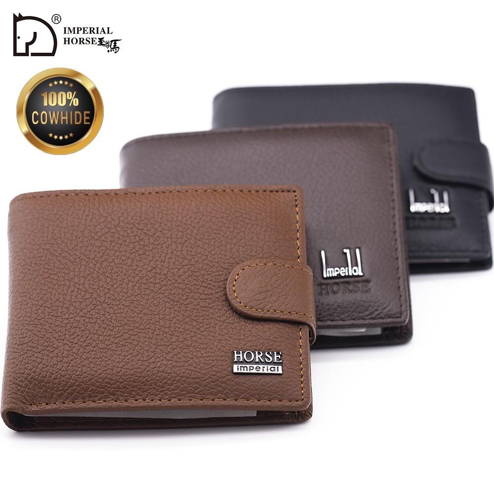  imperial  horse  023A Men s Genuine Leather Wallets  fold 