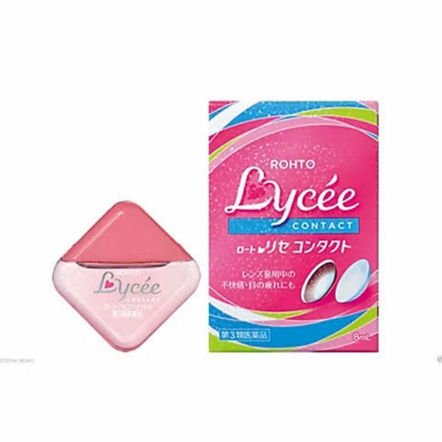 ROHTO Lycee Eye Drops (for contact lens users) Shopee Philippines