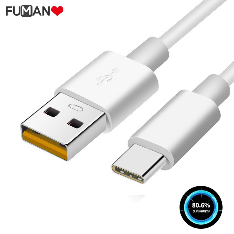 OPPO Type C USB Charger Cable Data line 1.2m Cabos Flash Charging
