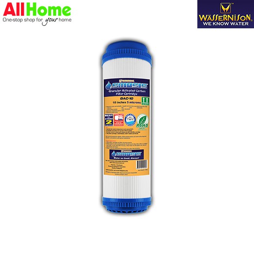 LS WASSERNISON Gac10 Osmosis Granulated Carbon Filter Shopee Philippines