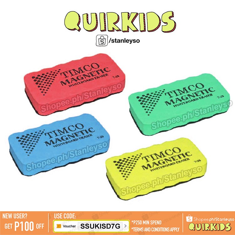 Whiteboard Eraser Timco T29 Shopee Philippines
