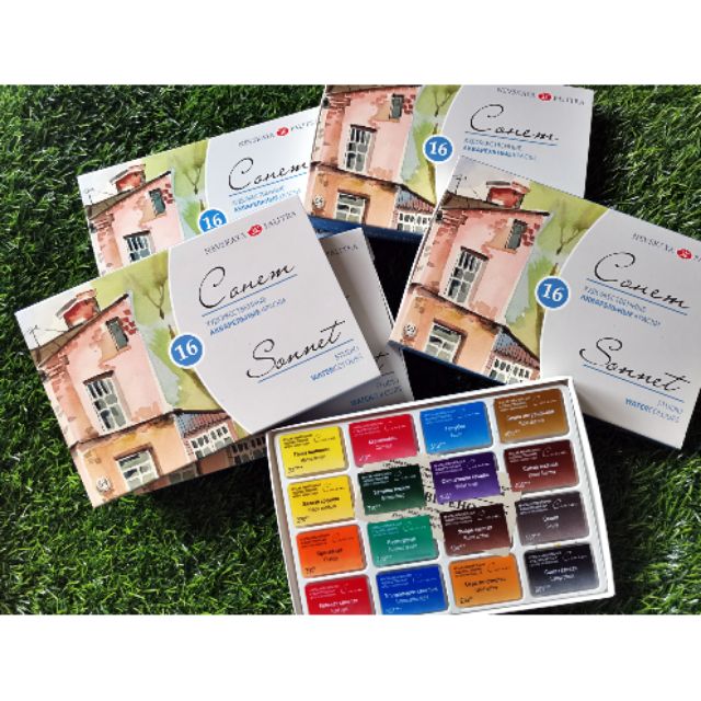 sonnet watercolor 16/24pans | Shopee Philippines