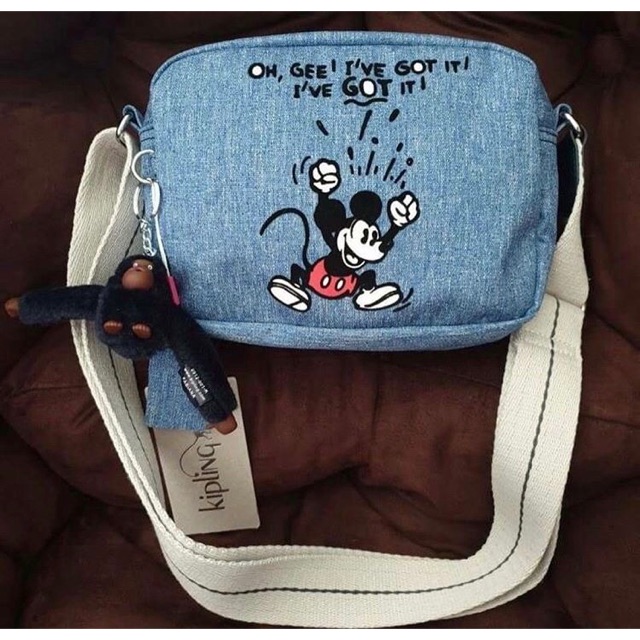 mickey mouse kipling bag