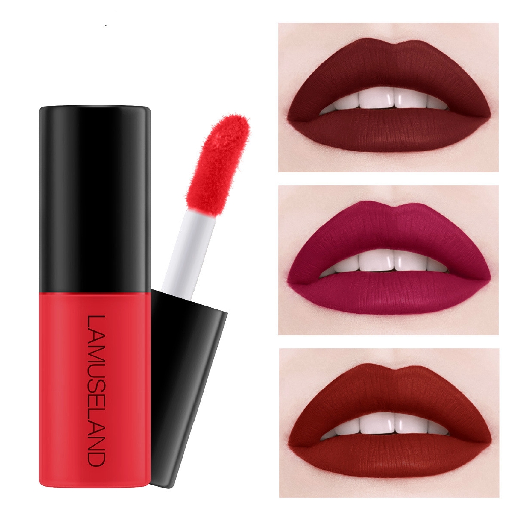Lamuseland Mini Lip Tint Matte Lipstick Waterproof Long Lasting Liptint