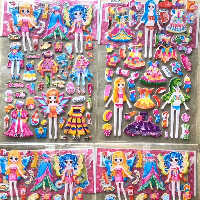 Sticker Doll Lootbag Filler Shopee Philippines