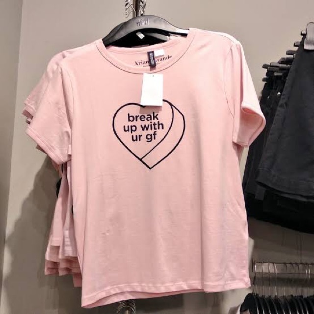 break up with your girlfriend shirt h&m