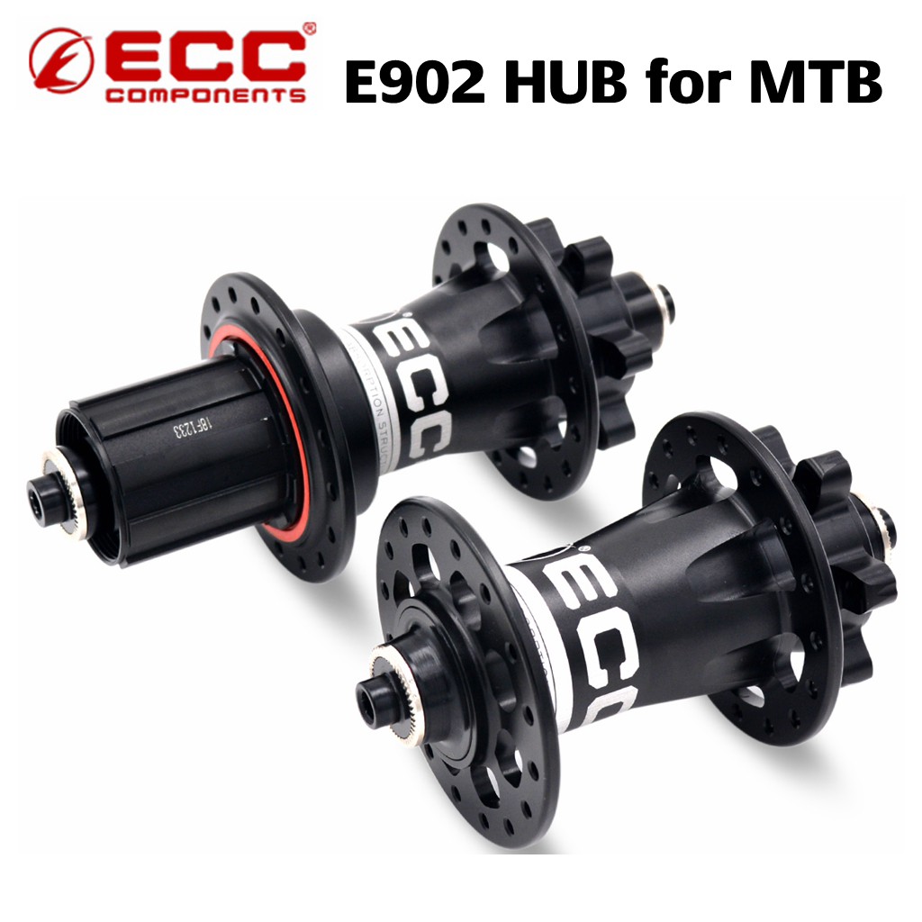 through axle hub