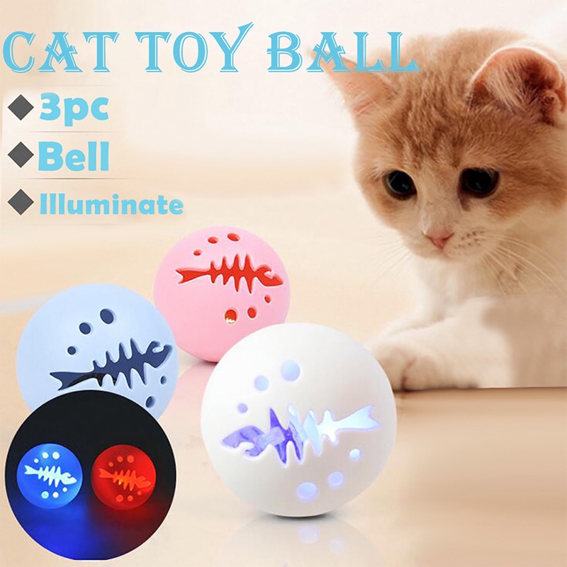 cat toy ball with bell