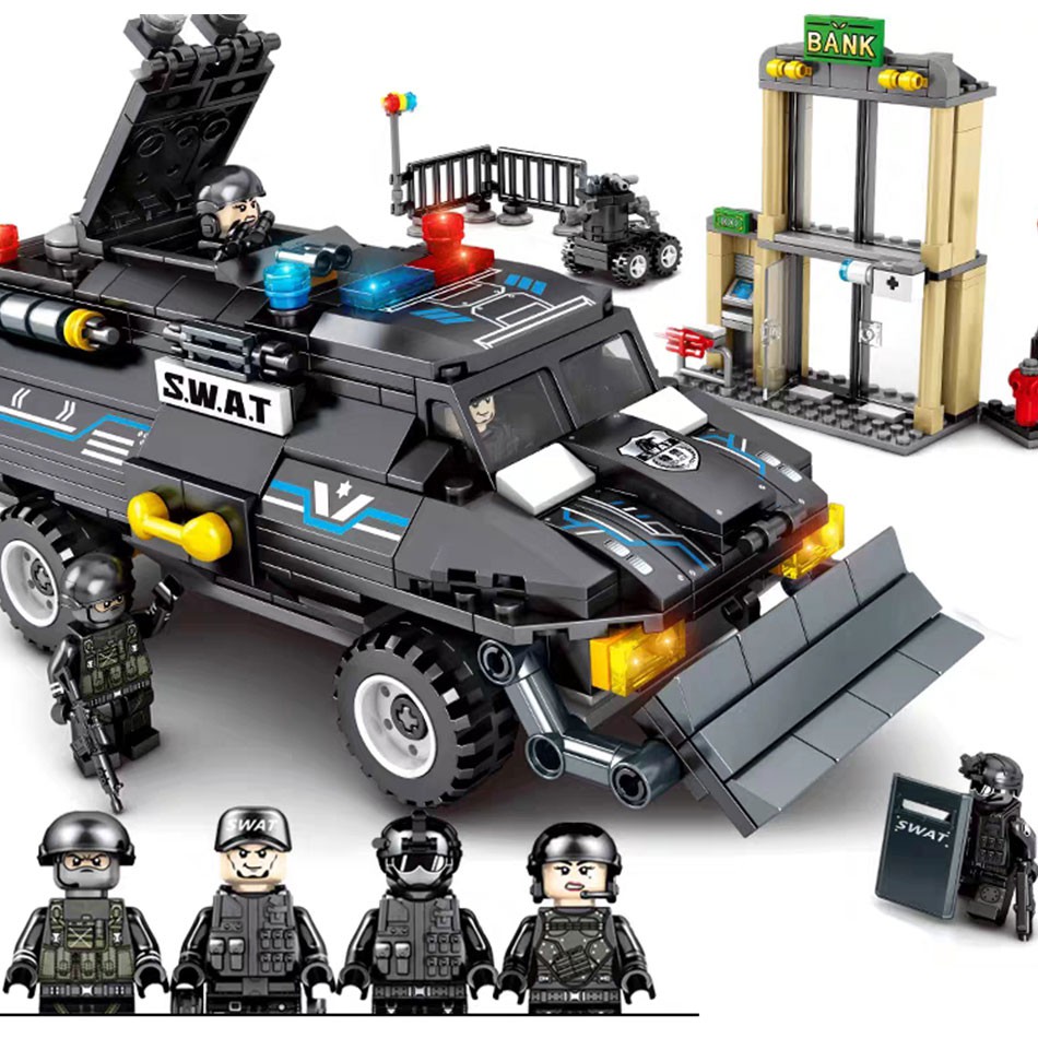 lego swat team truck