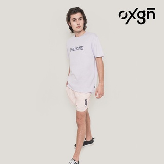 OXGN Weekend Easy Fit Graphic T-Shirt With Special Print For Men (Pale Lavender) #5
