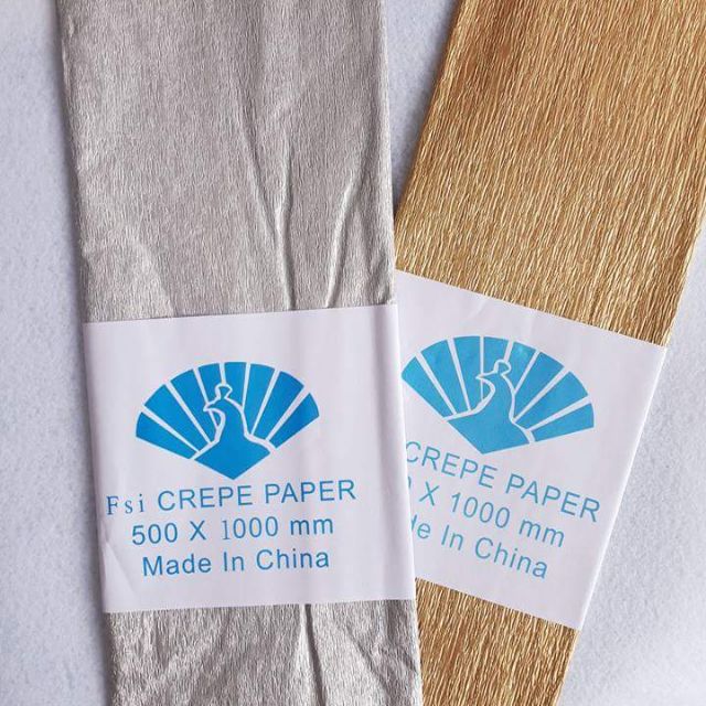 Gold and Silver Crepe paper Shopee Philippines