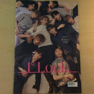 Rare Wanna One 1st Look Magazine Shopee Philippines