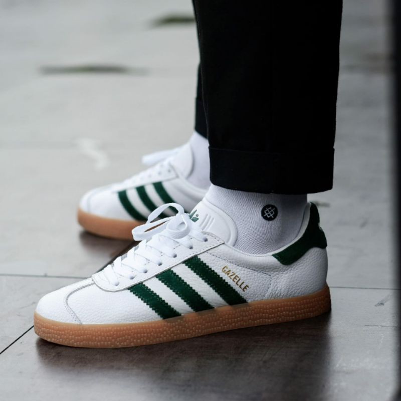 NEW Adidas WHITE STRIP ORIGINAL GREEN | Shopee Philippines