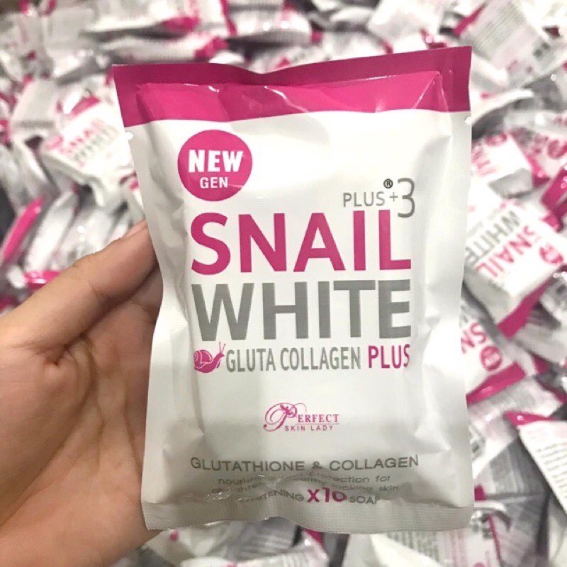Snail White Gluta Collagen Soap Whitening Soap Thailand Whitening Soap