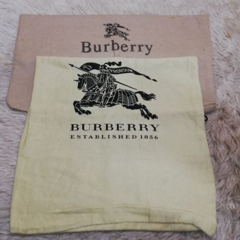 Preloved Original Burberry Dustbag | Shopee Philippines