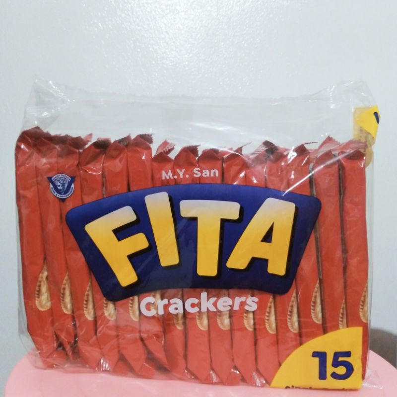 M.Y. San FITA CRACKERS (15 Single packs) Shopee Philippines
