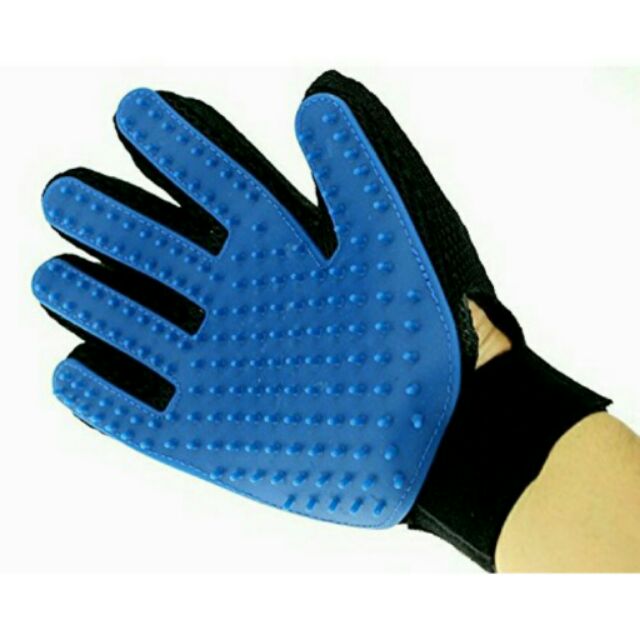 true touch dog grooming glove