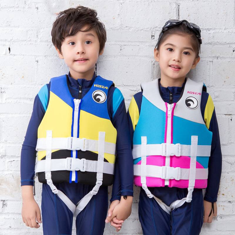 Child Kids Life Jacket Vest Whistle density EPE Swimming Boating Sailing Safe 