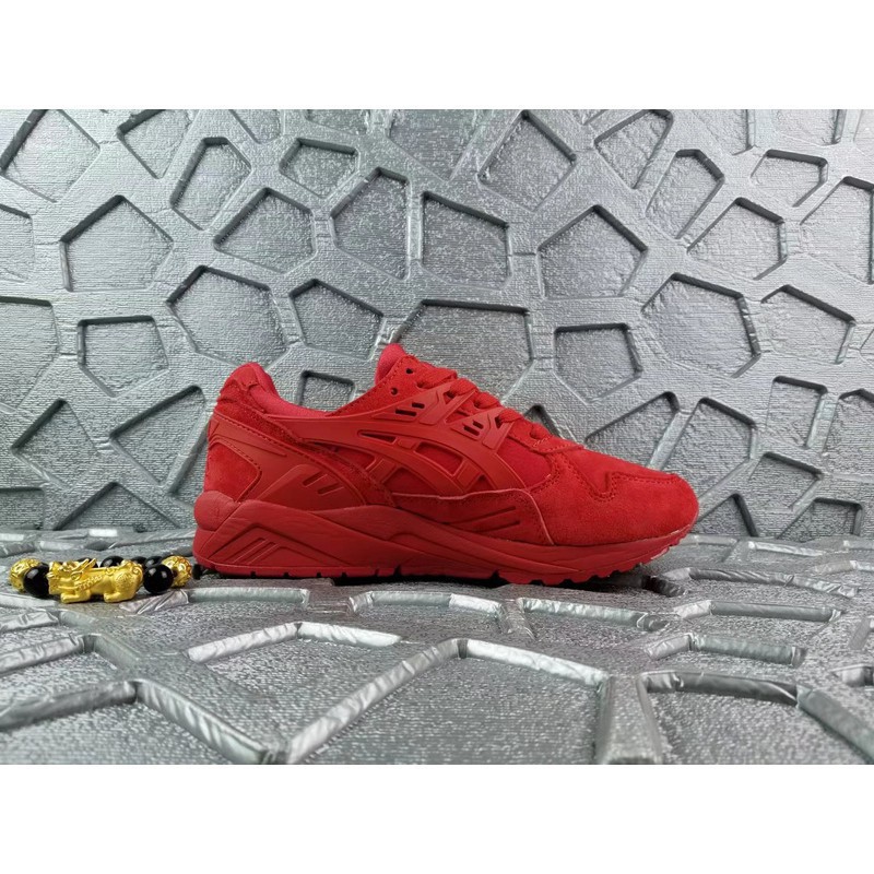 asics gel kayano trainer red