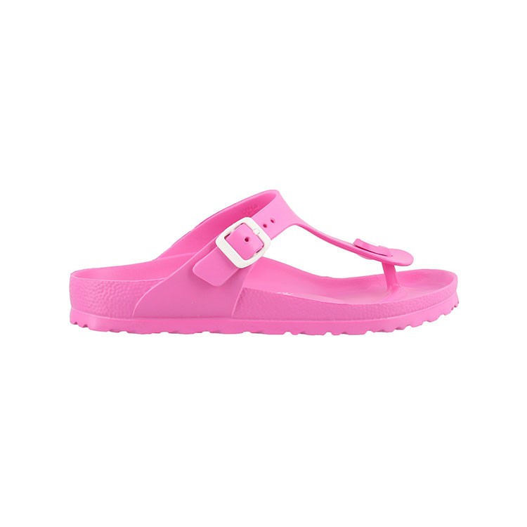 neon pink birkenstocks