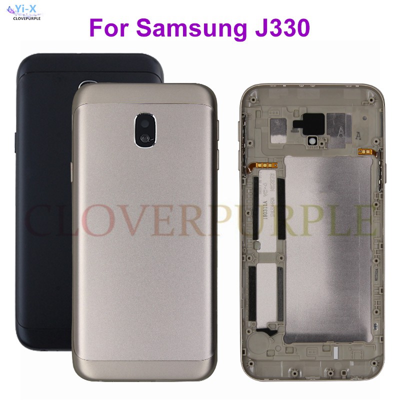 For Samsung Galaxy J3 17 J330 J330f Sm J330f Housing Battery Cover Back Cover Case Rear Door Cover Shopee Philippines