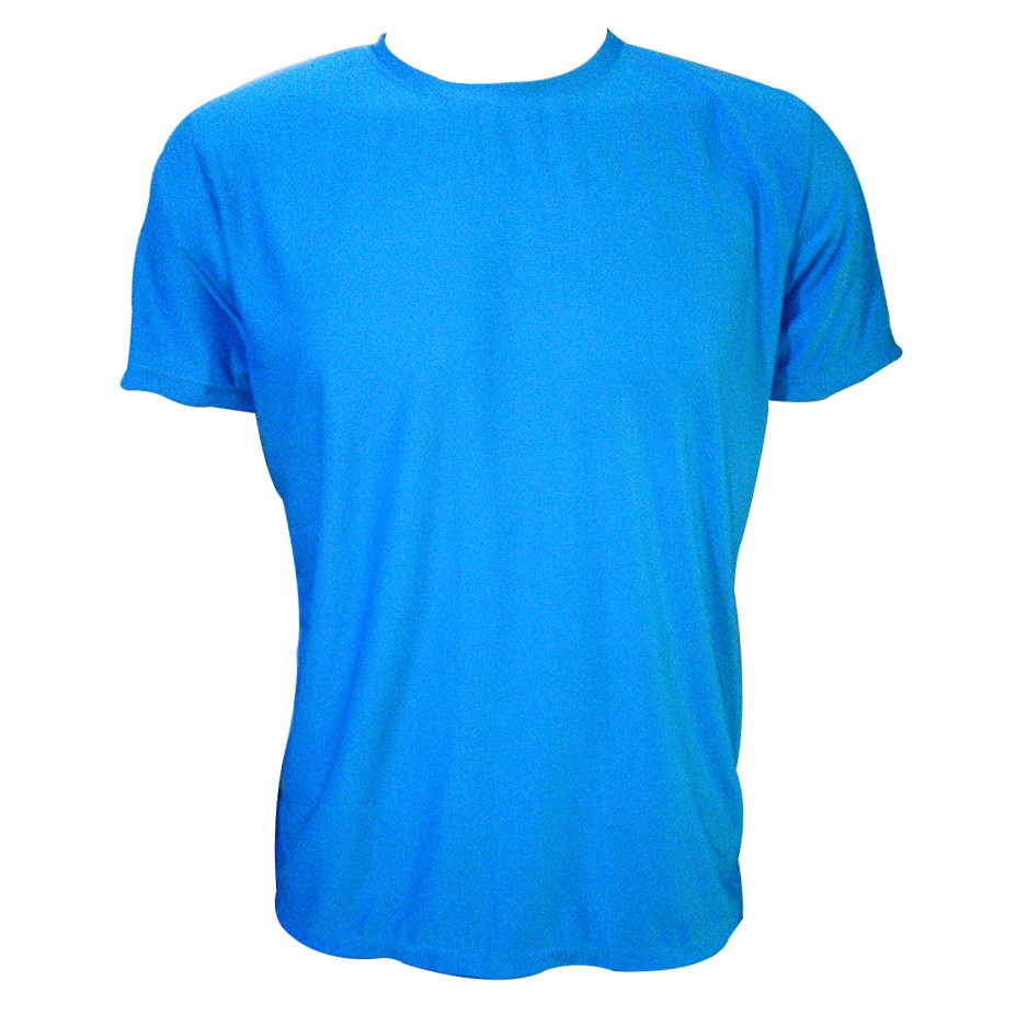 blue dri fit shirt