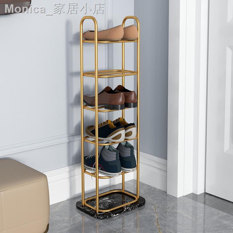 Nordic Shoes Rack Easy Door Home Indoor Beautiful Multi Layer Narrow Shoe Cabinet Shopee Philippines