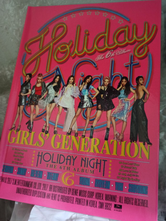 Snsd Girls Generation Holiday Night Album Shopee Philippines