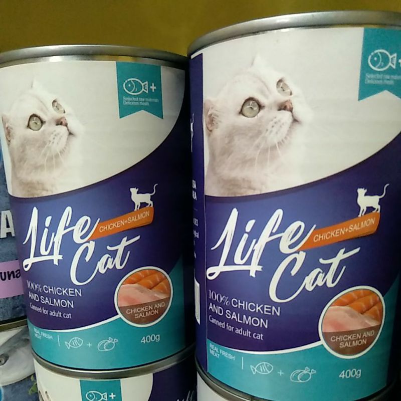 Life Paint Canister For adult cat wet catfood lifecat food 400g