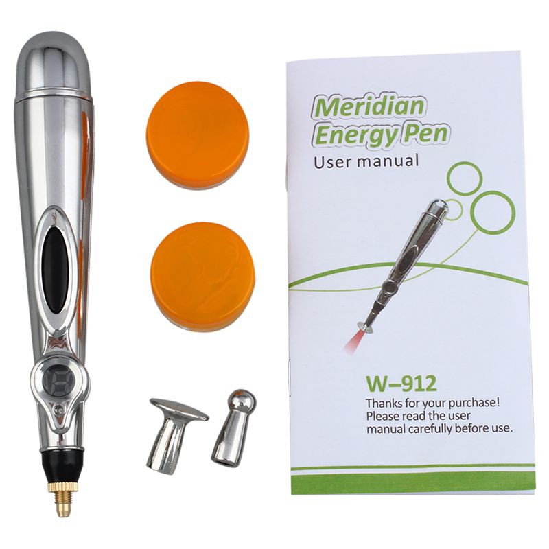 Electronic Acupuncture Pen Electric Meridian Energy Body Massager Pain Relief Therapy Instrument Shopee Philippines