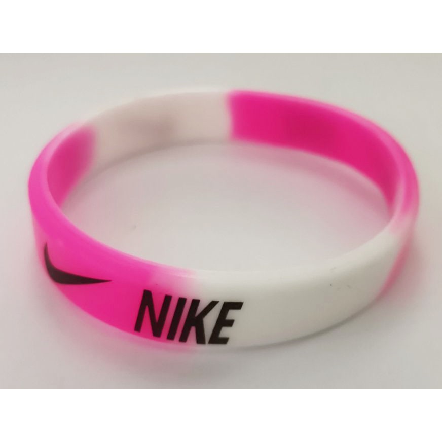 pink nike bracelet