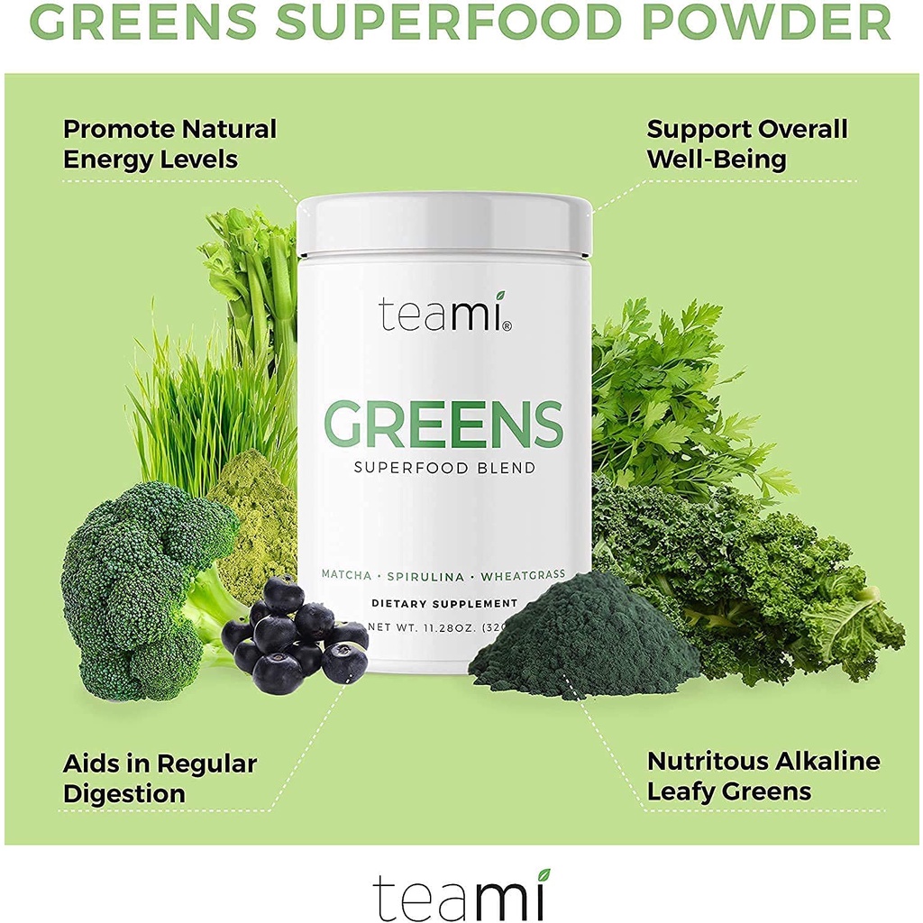 Teami Greens Superfood + Teami Beauty Butterfly Collagen Bundle