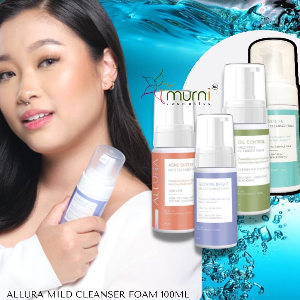 Allura MILD CLEANSER FOAM 100ML Shopee Philippines