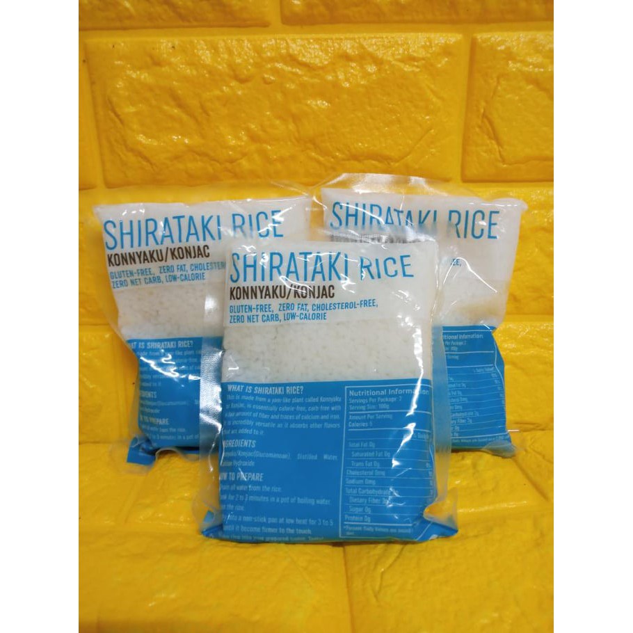 Shirataki Rice low carb/ keto friendly | Shopee Philippines