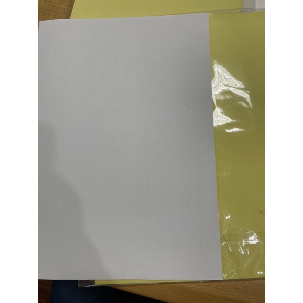 A4 Sicker paper Matte, 10 PCs per pack | Shopee Philippines