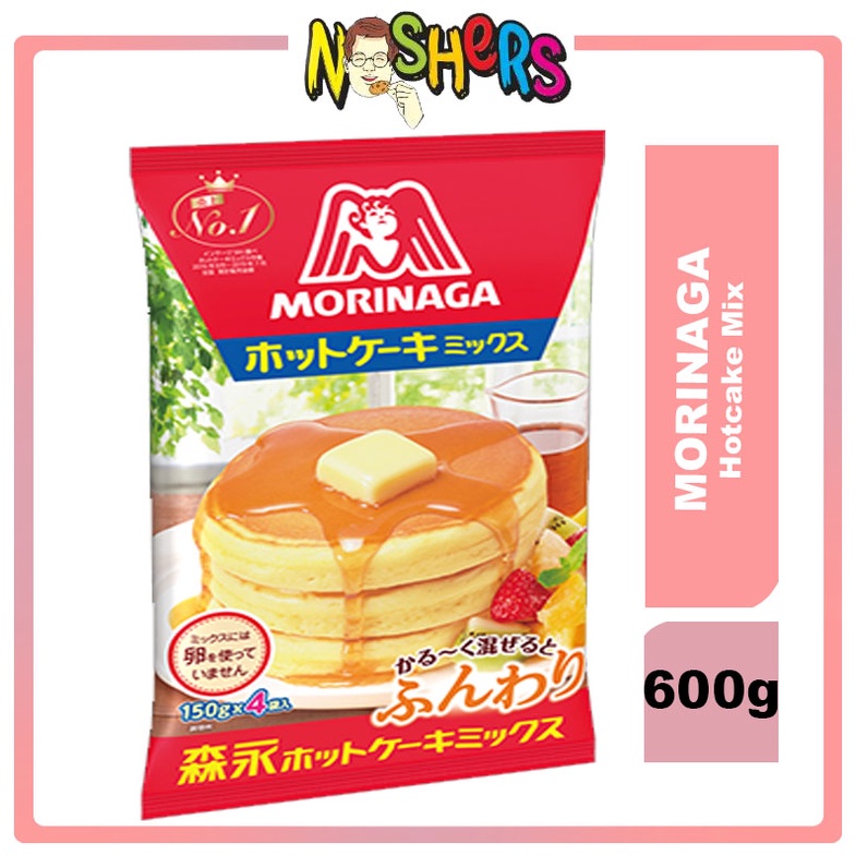 Noshers Morinaga Japanese Pancake (Hotcake) Mix Flour 600g (150g x 4